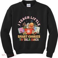 I Teach Little Smart Cookies To Talk Back Speech Therapy Kids Sweatshirt thumb 0