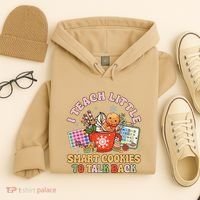 I Teach Little Smart Cookies To Talk Back Speech Therapy Hoodie thumb 4