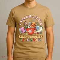I Teach Little Smart Cookies To Talk Back Speech Therapy T-Shirt thumb 3