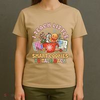 I Teach Little Smart Cookies To Talk Back Speech Therapy T-Shirt thumb 4