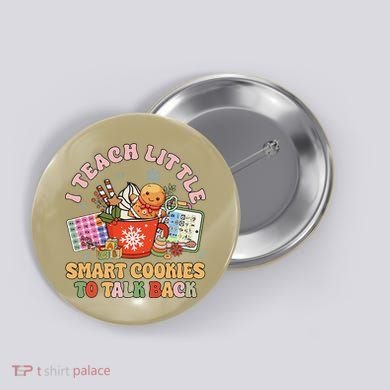 I Teach Little Smart Cookies To Talk Back Speech Therapy Button