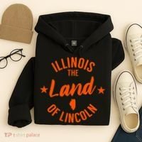 Illinois The Land Of Lincoln Hoodie thumb 4