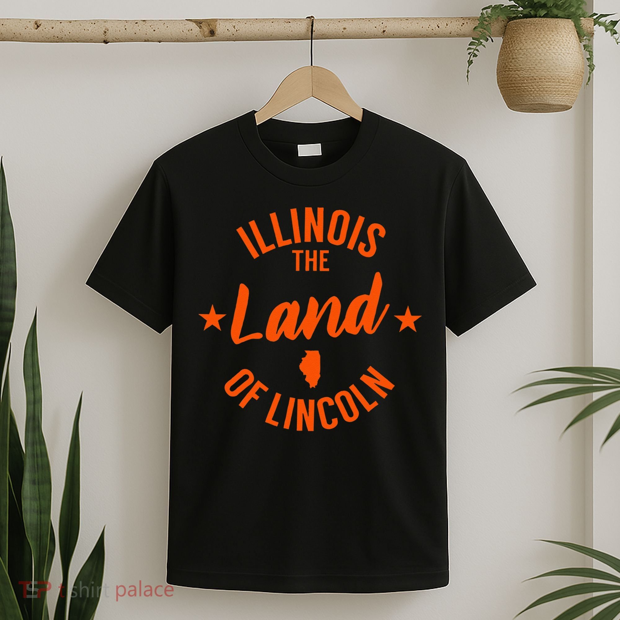 Illinois The Land Of Lincoln T-Shirt