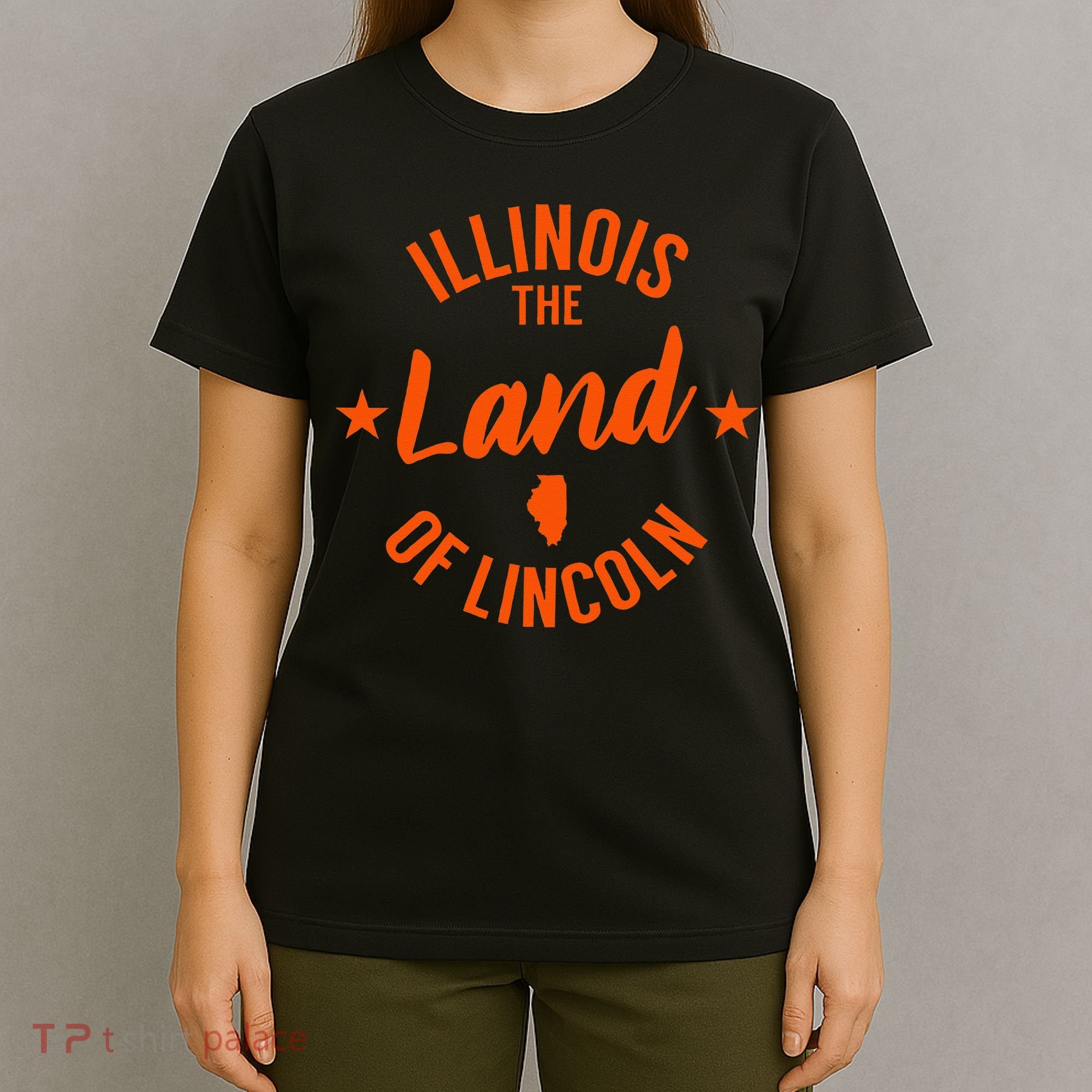 Illinois The Land Of Lincoln T-Shirt