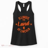 Illinois The Land Of Lincoln Women's Tank Top thumb 0