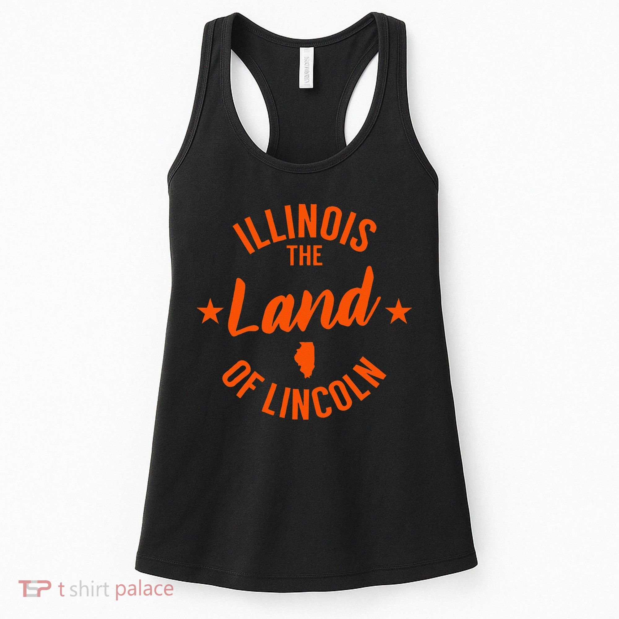 Illinois The Land Of Lincoln Women's Tank Top