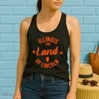 Illinois The Land Of Lincoln Women's Tank Top thumb 2