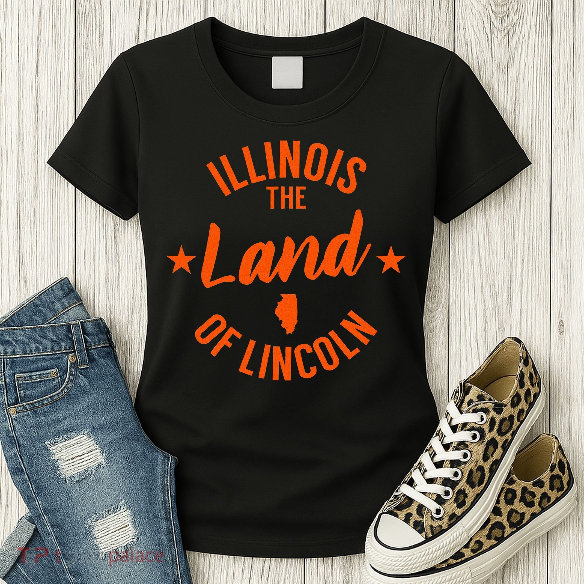 Illinois The Land Of Lincoln Women's T-Shirt