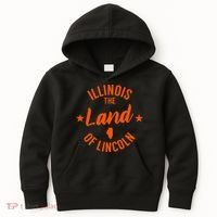 Illinois The Land Of Lincoln Kids Hoodie thumb 0