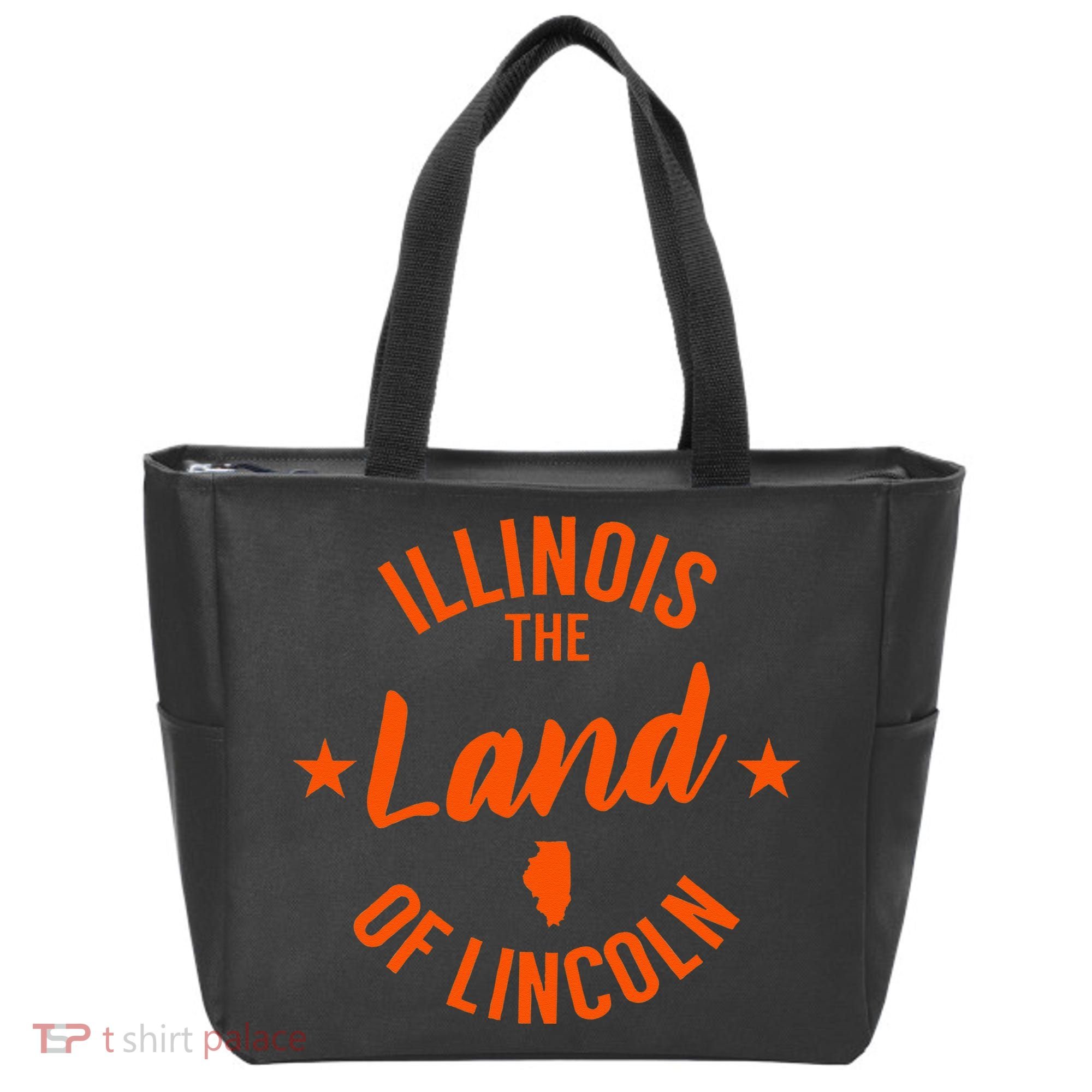 Illinois The Land Of Lincoln Tote Bag