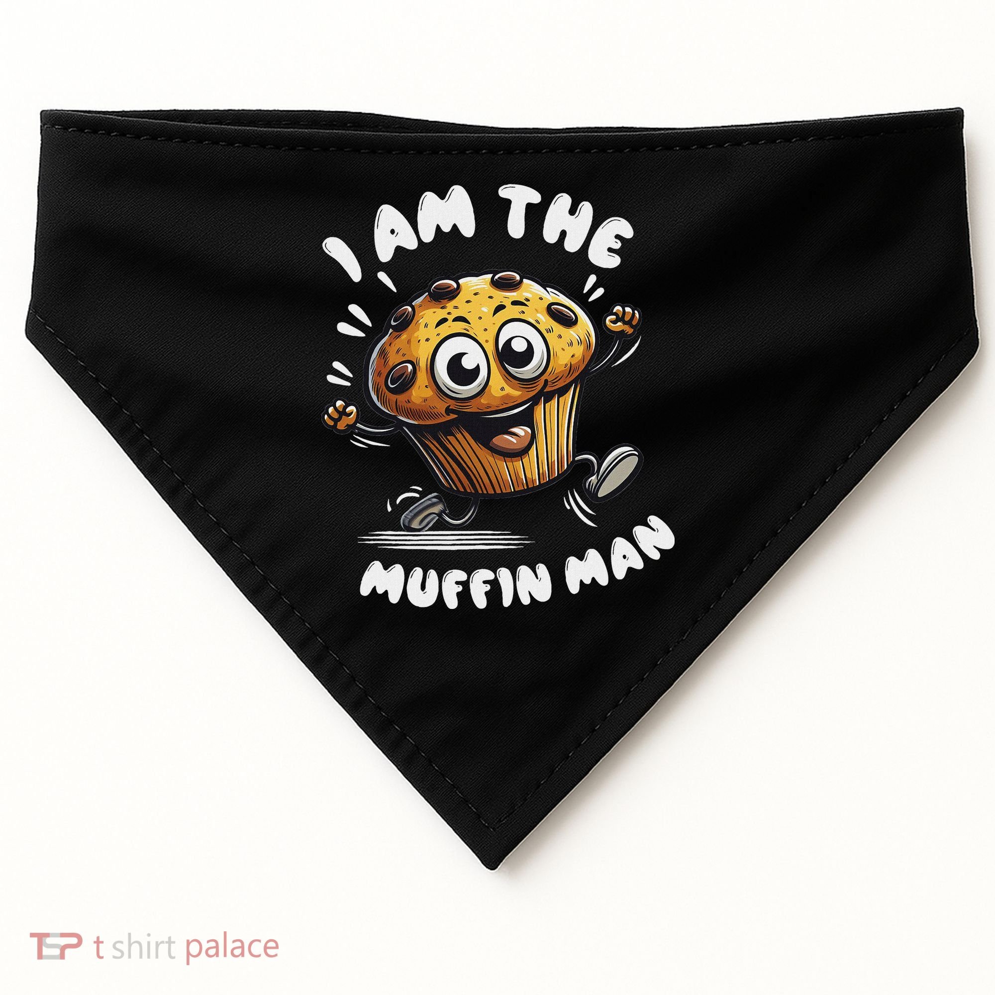 IM The Muffin Man! Muffin USA-Made Doggie Bandana