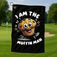 IM The Muffin Man! Muffin Golf Towel thumb 1