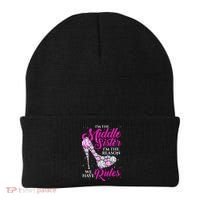 I'm The Middle Sister I Am Reason We Have Rules Sister Beanie thumb 0