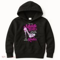I'm The Middle Sister I Am Reason We Have Rules Sister Kids Hoodie thumb 0