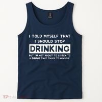 I Told Myself That I Should Stop Drinking Tank Top thumb 2
