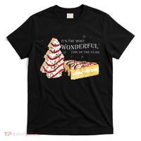 Its The Most Wonderful Time Of The Year Snack Cake Christmas T-Shirt thumb 0