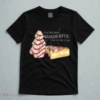 Its The Most Wonderful Time Of The Year Snack Cake Christmas T-Shirt thumb 5