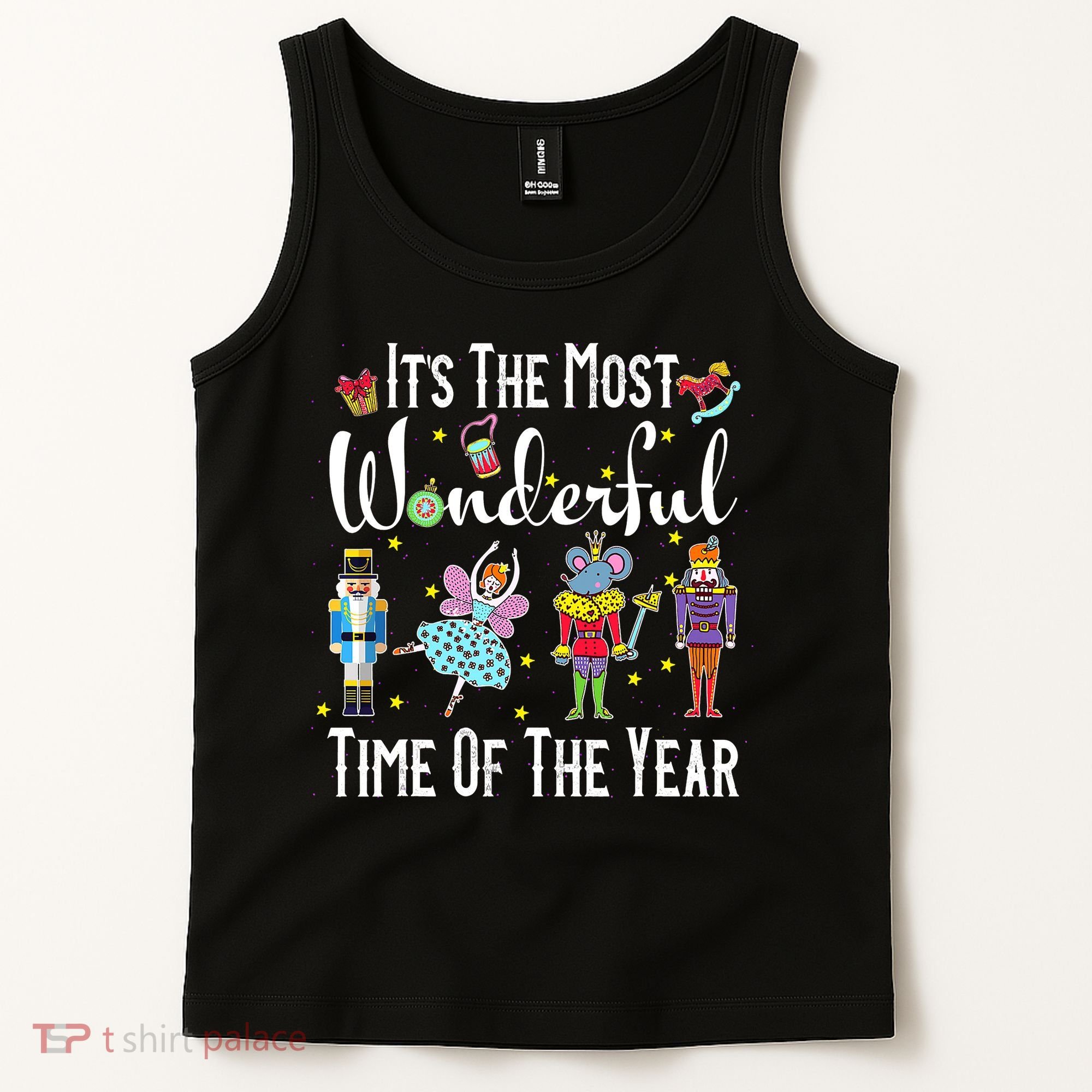 It's The Most Wonderful Funny Nutcracker Squad Tank Top