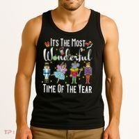 It's The Most Wonderful Funny Nutcracker Squad Tank Top thumb 3