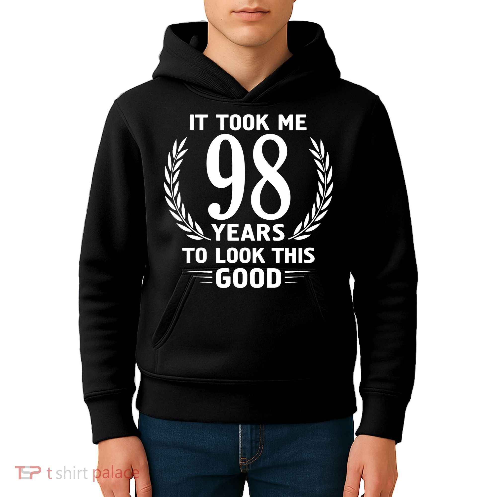It Took Me 98 Years To Look This Good 98th Birthday Kids Hoodie