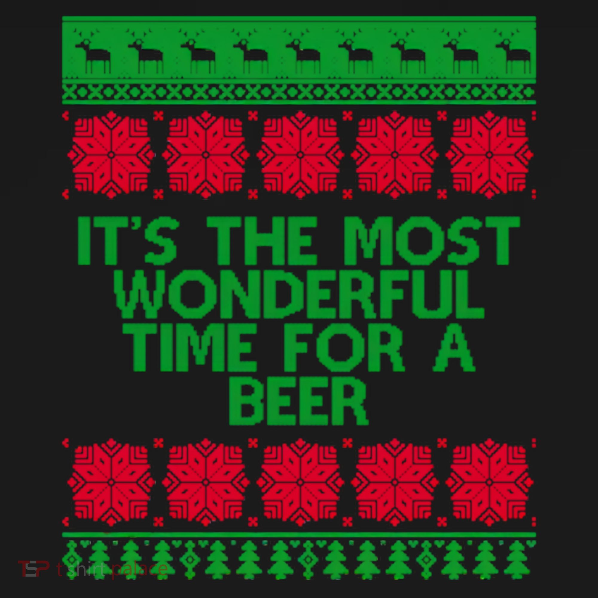 Its The Most Wonderful Time For A Beer Christmas Backpack