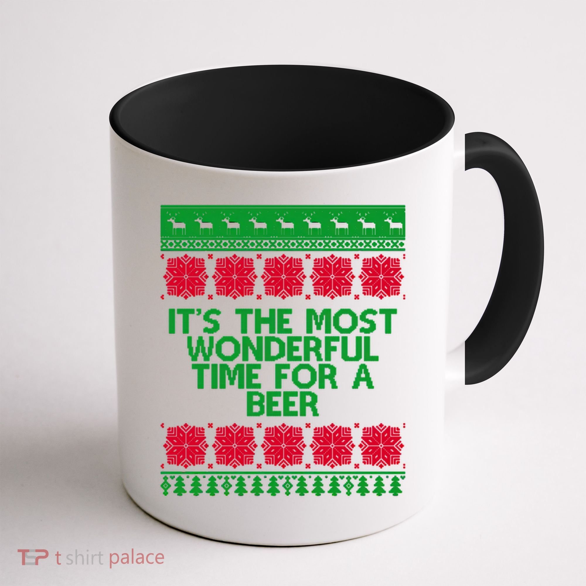 Its The Most Wonderful Time For A Beer Christmas Coffee Mug