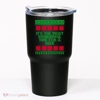 Its The Most Wonderful Time For A Beer Christmas Tumbler thumb 0