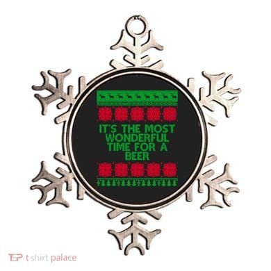 Its The Most Wonderful Time For A Beer Christmas Ornament