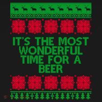 Its The Most Wonderful Time For A Beer Christmas Ornament thumb 1