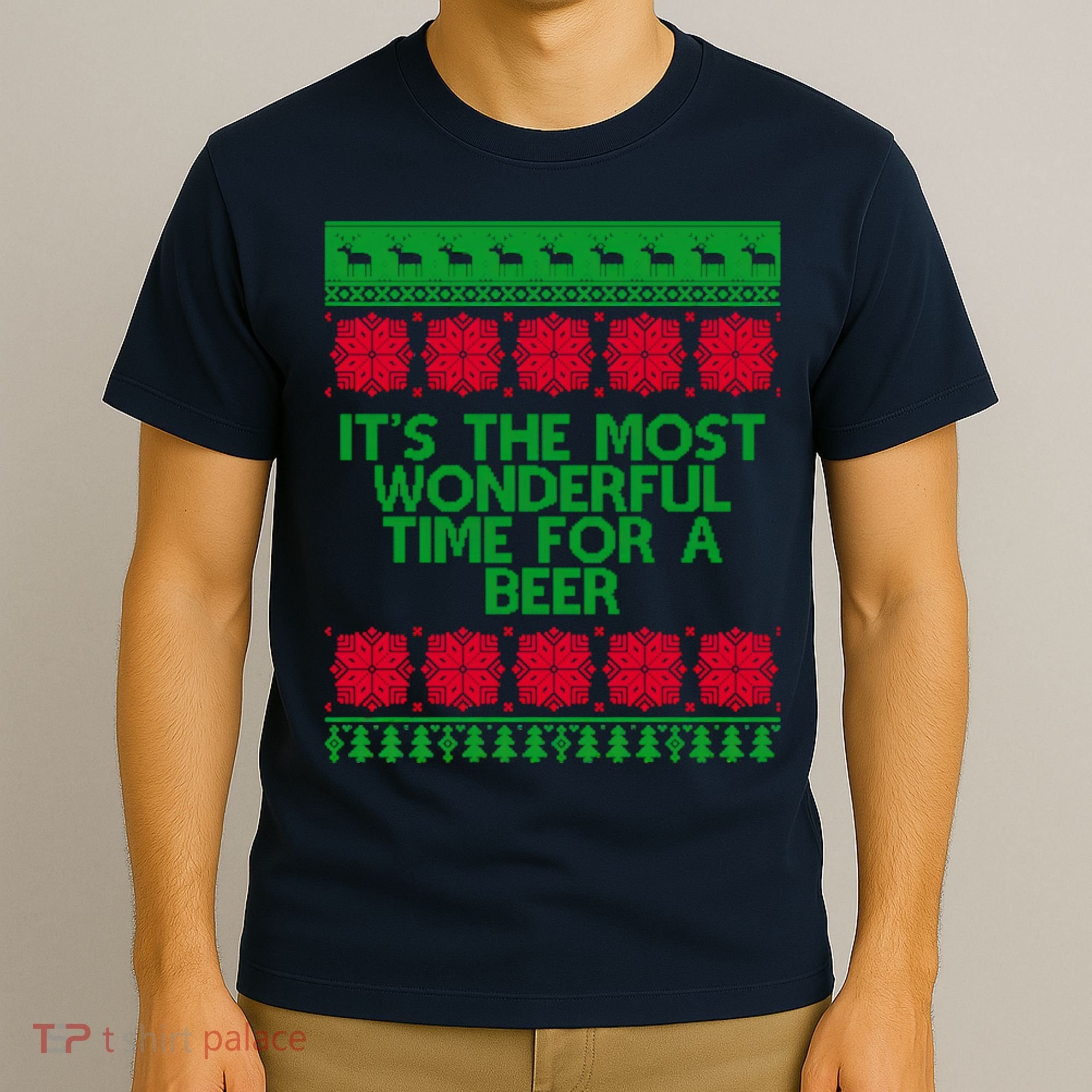 Its The Most Wonderful Time For A Beer Christmas T-Shirt
