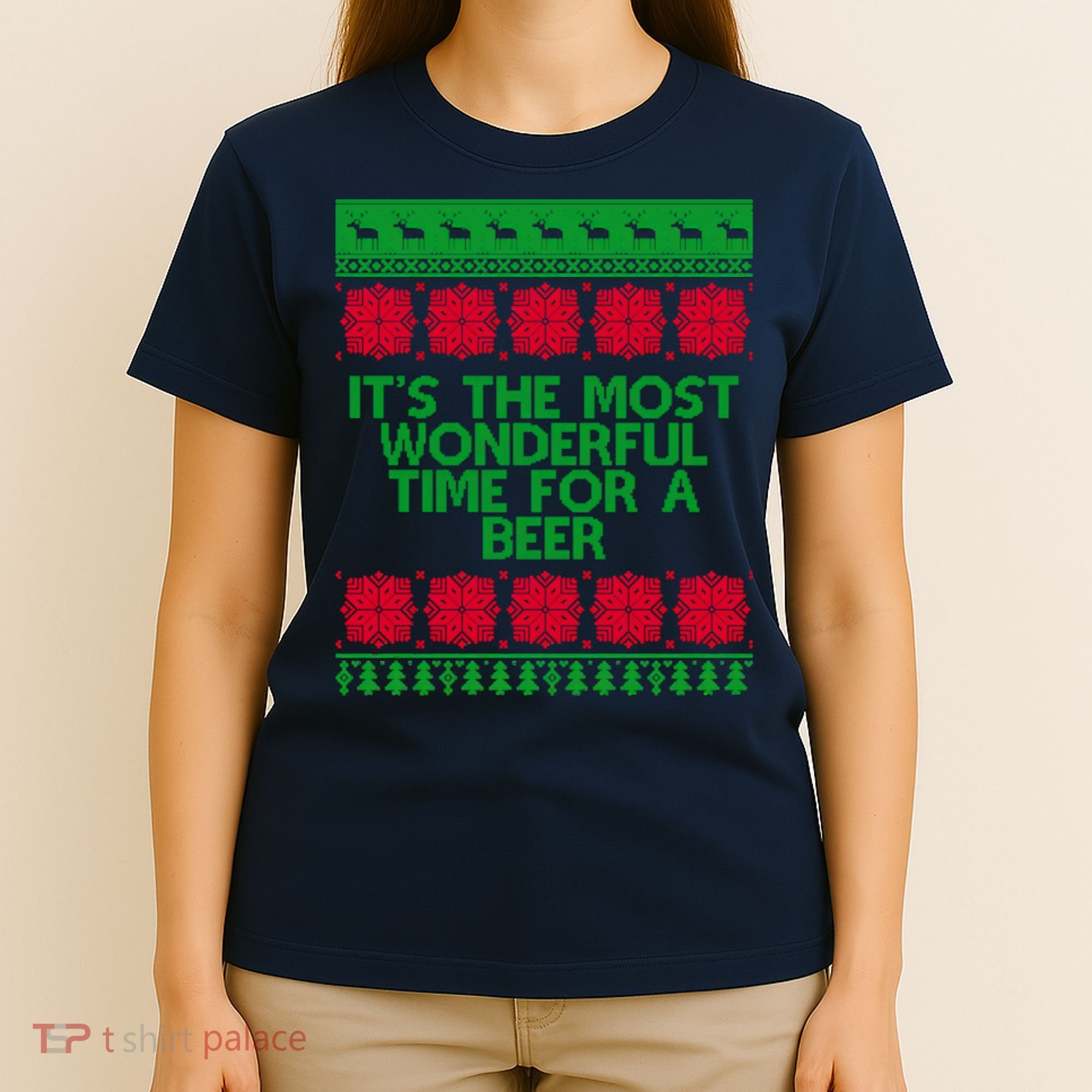 Its The Most Wonderful Time For A Beer Christmas T-Shirt