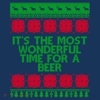Its The Most Wonderful Time For A Beer Christmas T-Shirt thumb 7