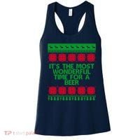 Its The Most Wonderful Time For A Beer Christmas Women's Tank Top thumb 0