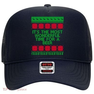Its The Most Wonderful Time For A Beer Christmas Hat