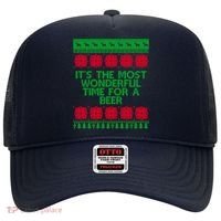Its The Most Wonderful Time For A Beer Christmas Hat thumb 0