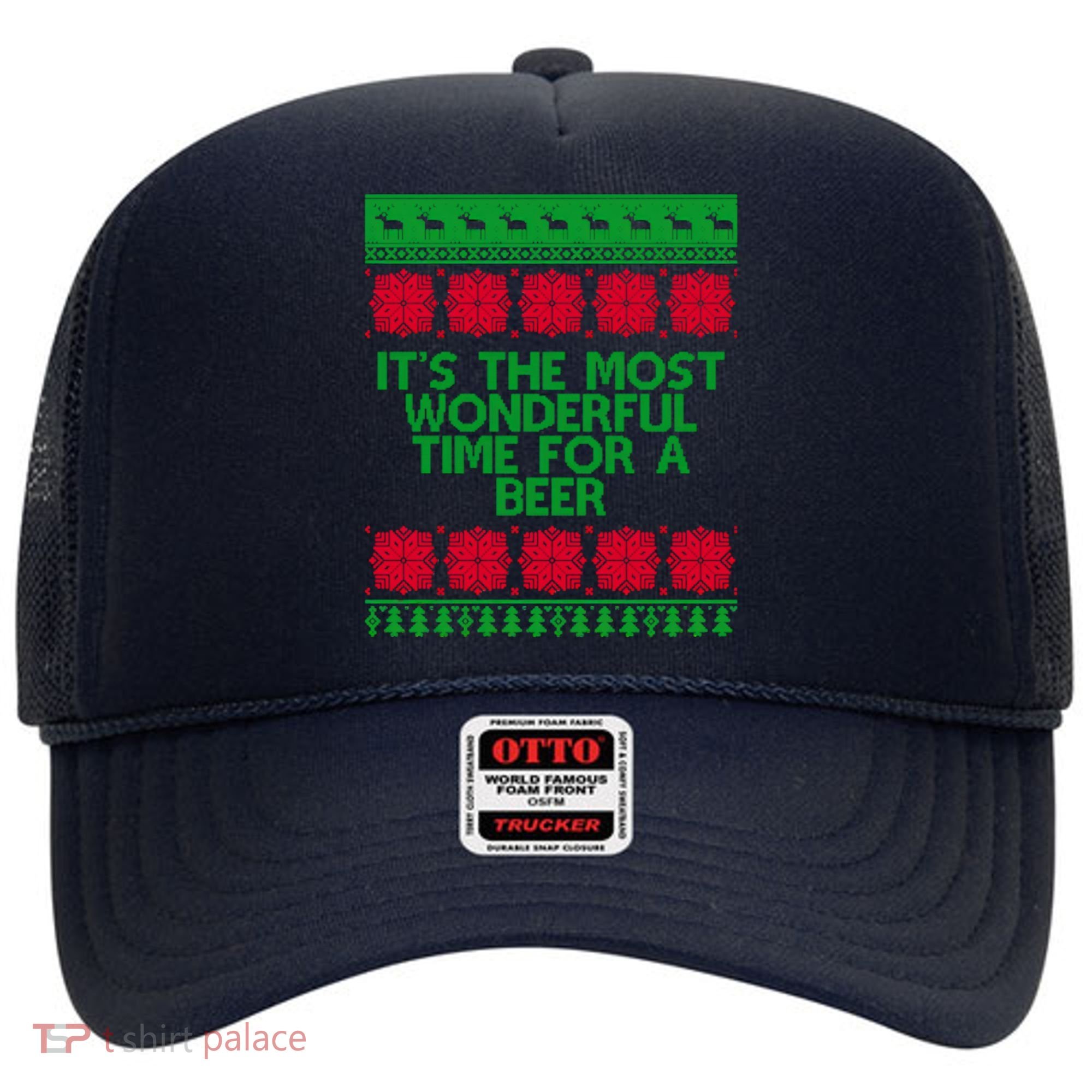 Its The Most Wonderful Time For A Beer Christmas Hat