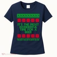 Its The Most Wonderful Time For A Beer Christmas Women's T-Shirt thumb 0