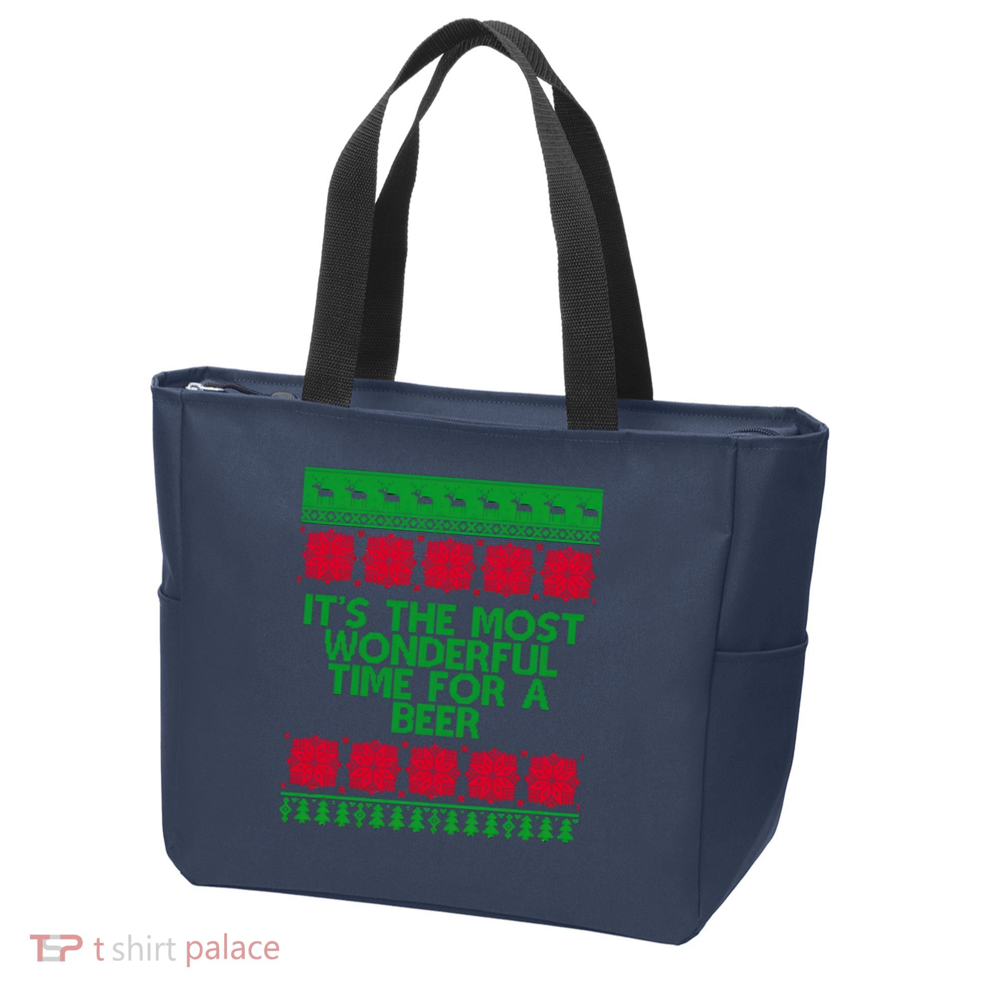Its The Most Wonderful Time For A Beer Christmas Tote Bag