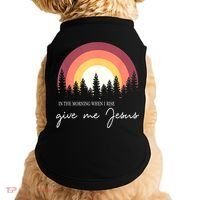 In The Morning When I Rise Give Me Jesus Doggie Tank thumb 0