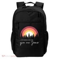 In The Morning When I Rise Give Me Jesus Backpack thumb 0
