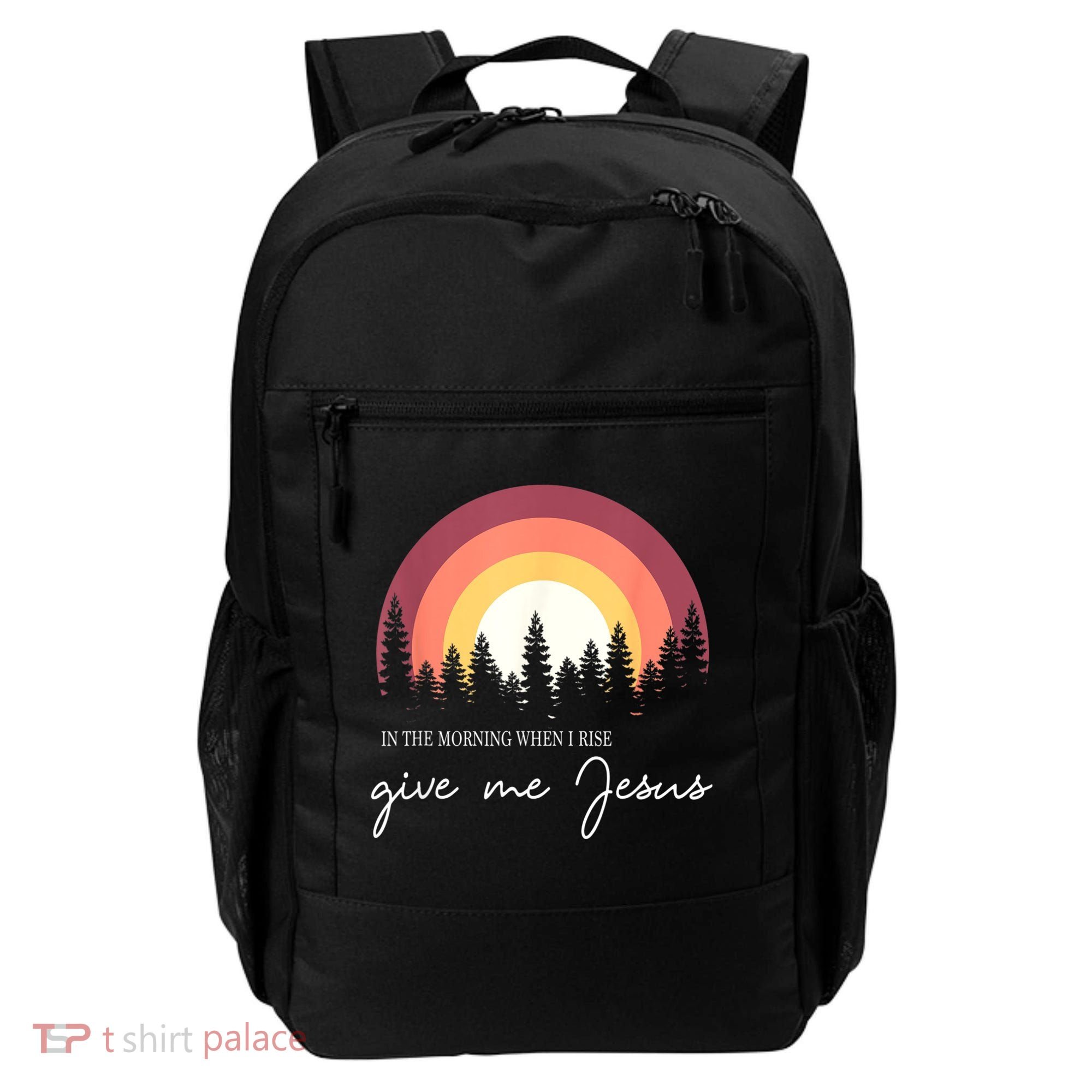 In The Morning When I Rise Give Me Jesus Backpack