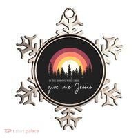 In The Morning When I Rise Give Me Jesus Ornament thumb 0