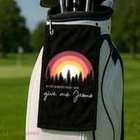 In The Morning When I Rise Give Me Jesus Golf Towel thumb 2