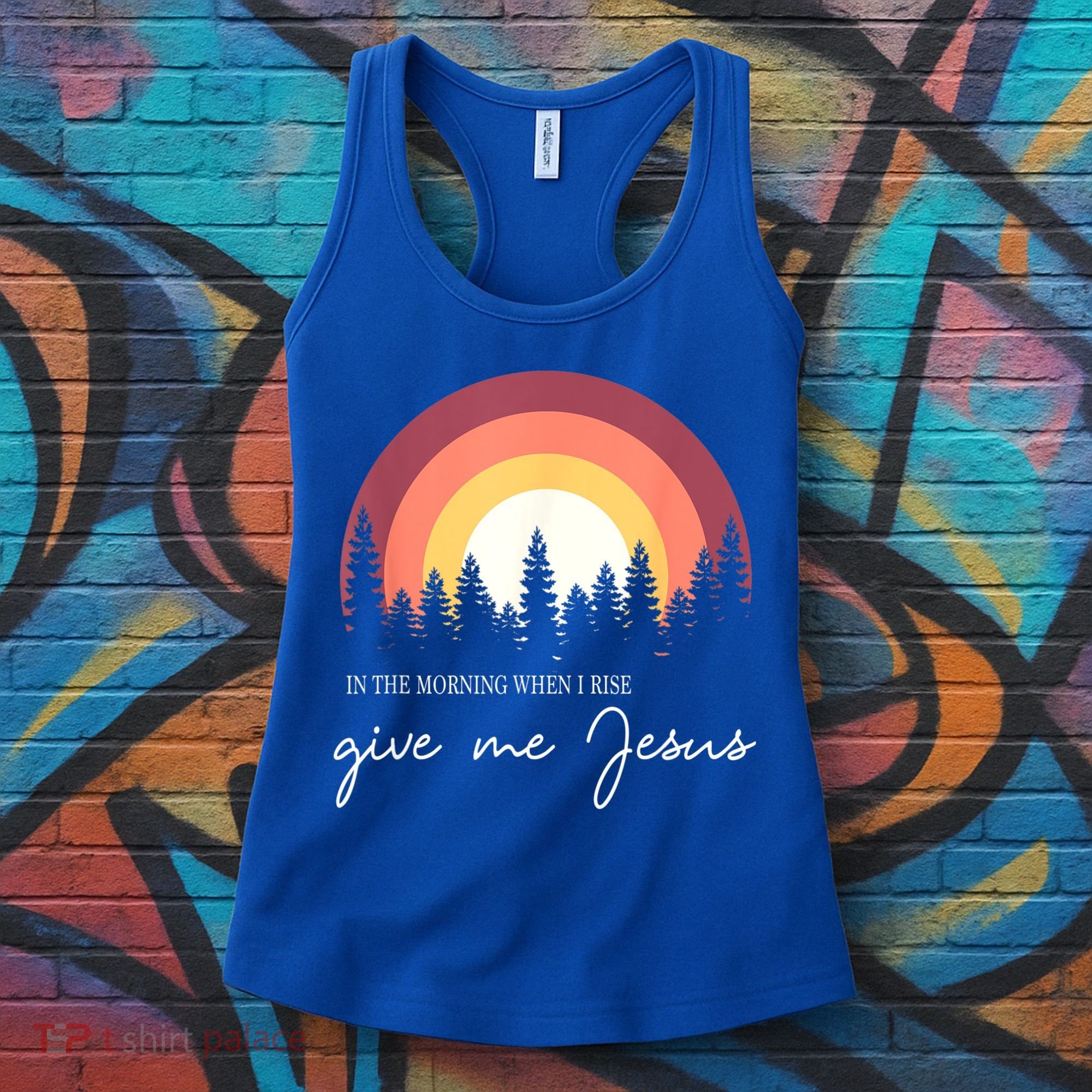 In The Morning When I Rise Give Me Jesus Women's Tank Top
