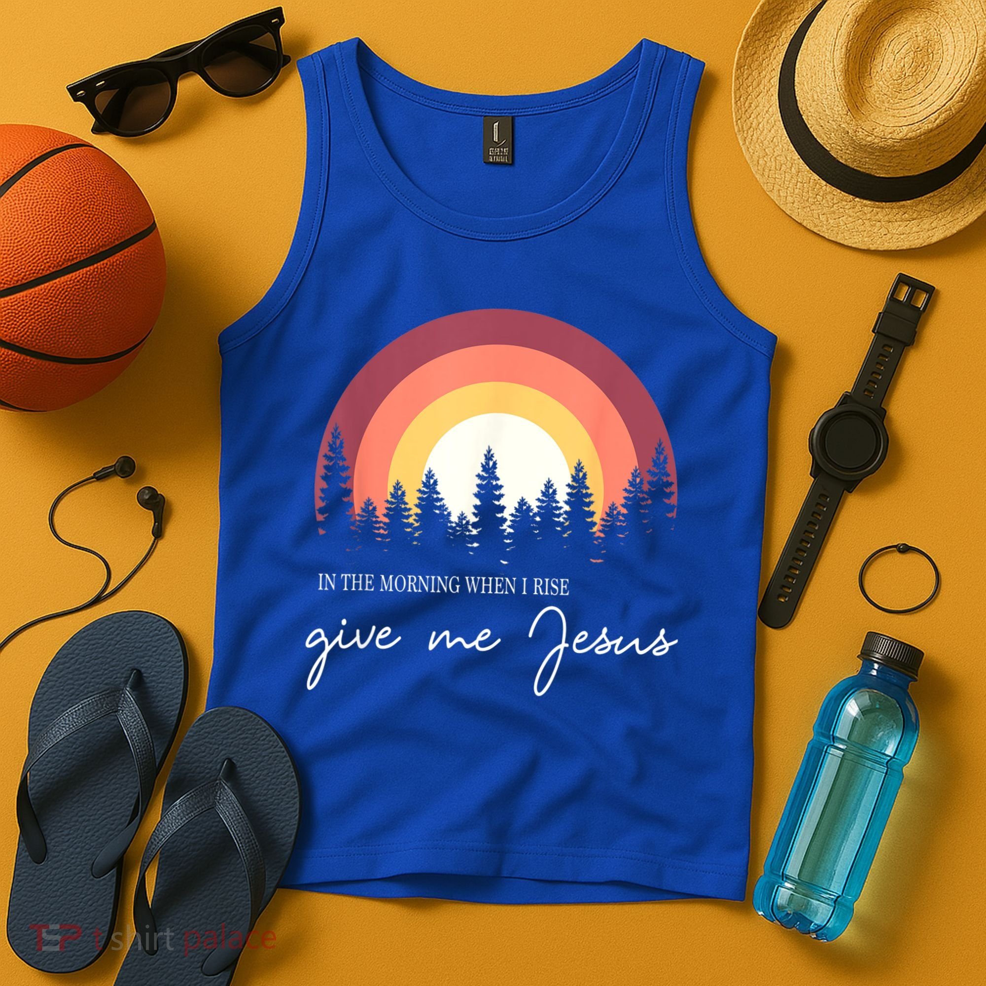 In The Morning When I Rise Give Me Jesus Tank Top