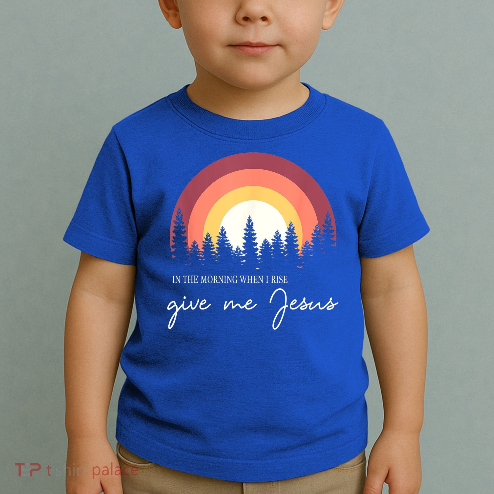 In The Morning When I Rise Give Me Jesus Toddler T-Shirt