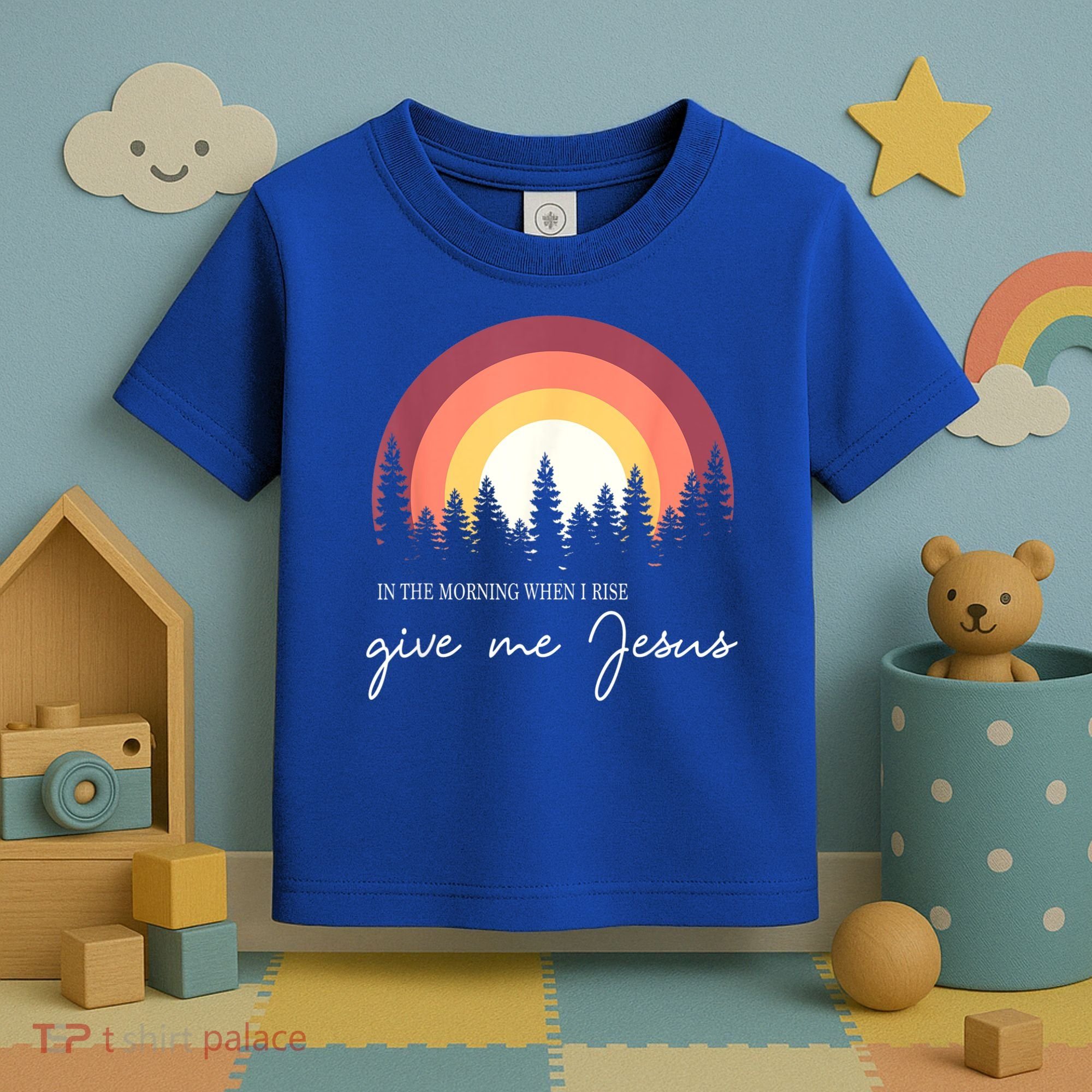In The Morning When I Rise Give Me Jesus Toddler T-Shirt