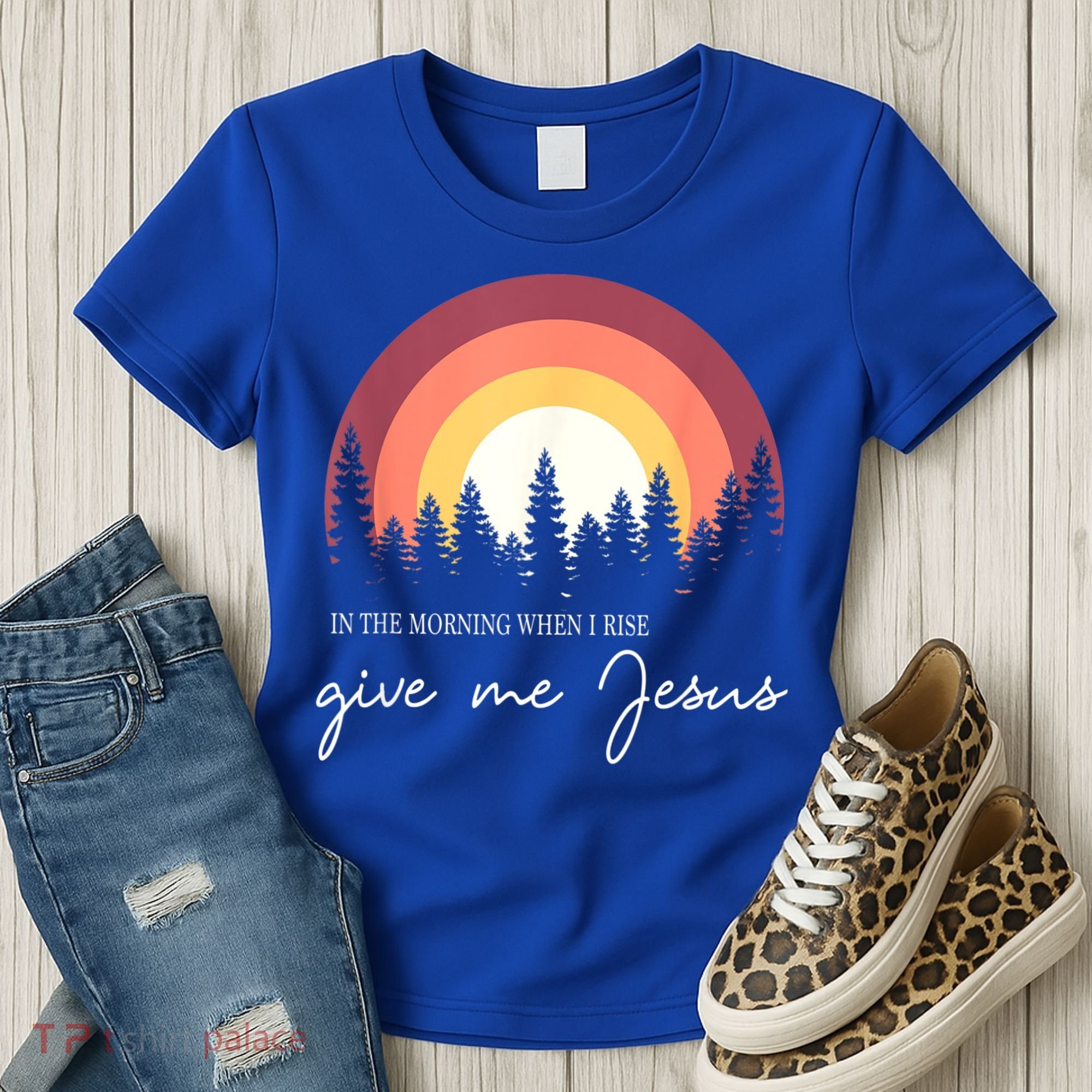 In The Morning When I Rise Give Me Jesus Women's T-Shirt