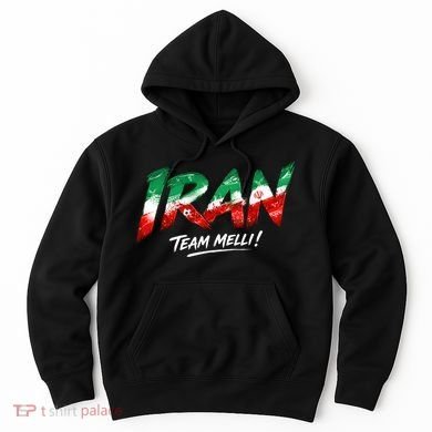 Iran Team Melli Soccer Fan Apparel Hoodie