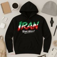 Iran Team Melli Soccer Fan Apparel Hoodie thumb 3